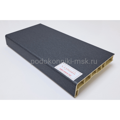 Подоконник Crystallit Графит клинтач (142)