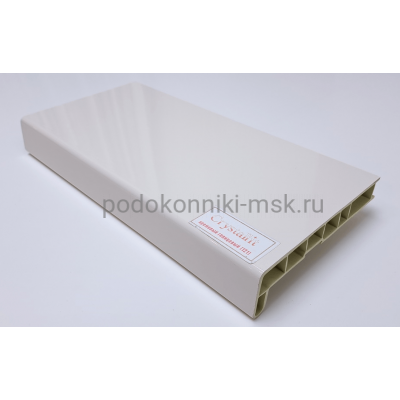 Подоконник Crystallit Кремовый глянец (121)